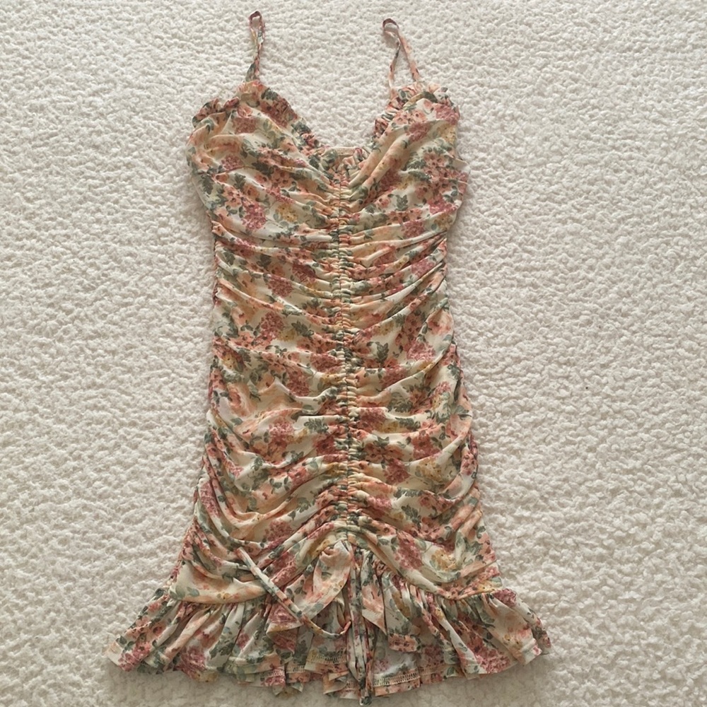 Windsor Ruched Floral Dress